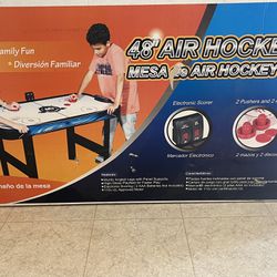 Brand new air hockey table 