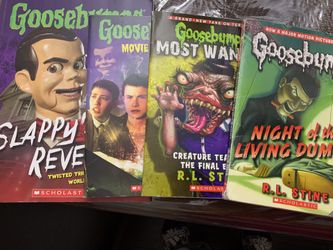 Goosebumps set of books
