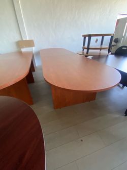 Conference table 12’ cherry