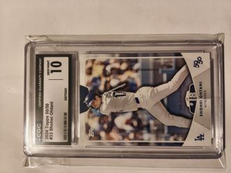 2024 Topps 50/50 Shohei Ohtani CGC Gem Mnt 10