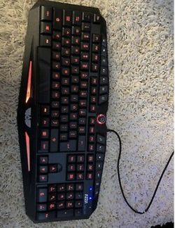 AZZA Red light up keyboard