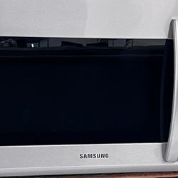 Over the Range Microwave in Fingerprint Resistant Stainless Steel 