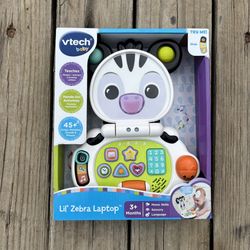 Vtech Baby Lil Zebra Laptop Learning Toy