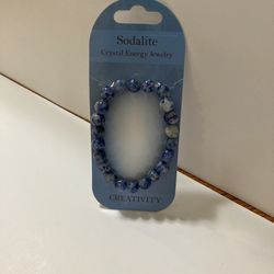 Sodalite Crystal Energy Bracelet