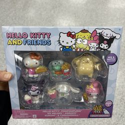NWT Limited Edition Hello kitty & friends 6pcs Figure Set