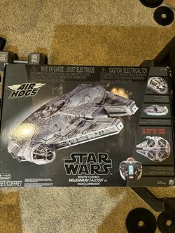 Star Wars Millennium Falcon XL Air Hogs Remote Control Drone Quadcopter New