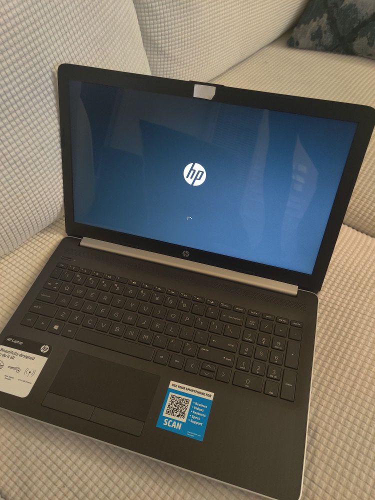 15inch HP Notebook - 15-db0031nr Laptop. 4gb ram and 1 TB 5400 RPM SATA hard drive (4b)