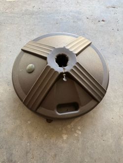 Round Patio Umbrella Base Stand