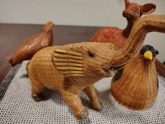 Chinese Bamboo Weave Animals