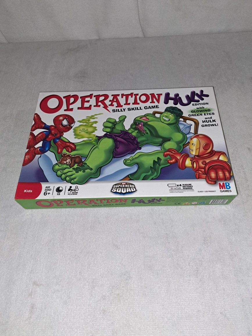 Operation Hulk Edition In Excellent New Condition (Is Complete Nothing Missing)