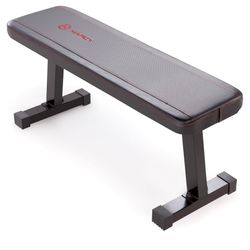 Marcy Flat Utility Weight Bench for Home Gym Weight Training and Ab Exercises