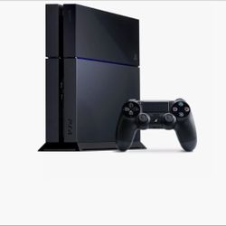 PS4 With 2 Wireless Controllers