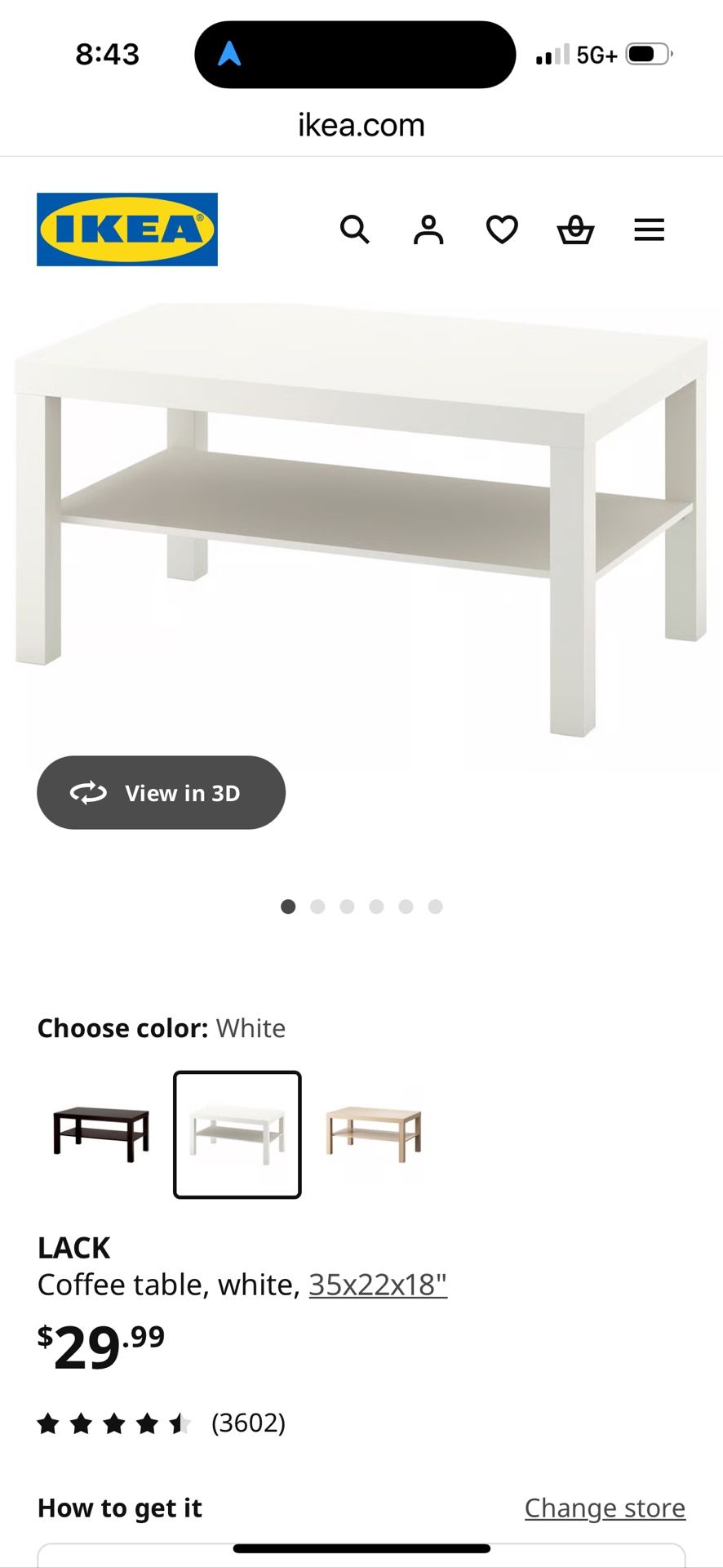 IKEA Coffee Table