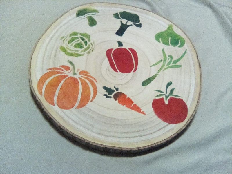 Tabla Para La Cocina Disco De Tronco De Árbol 