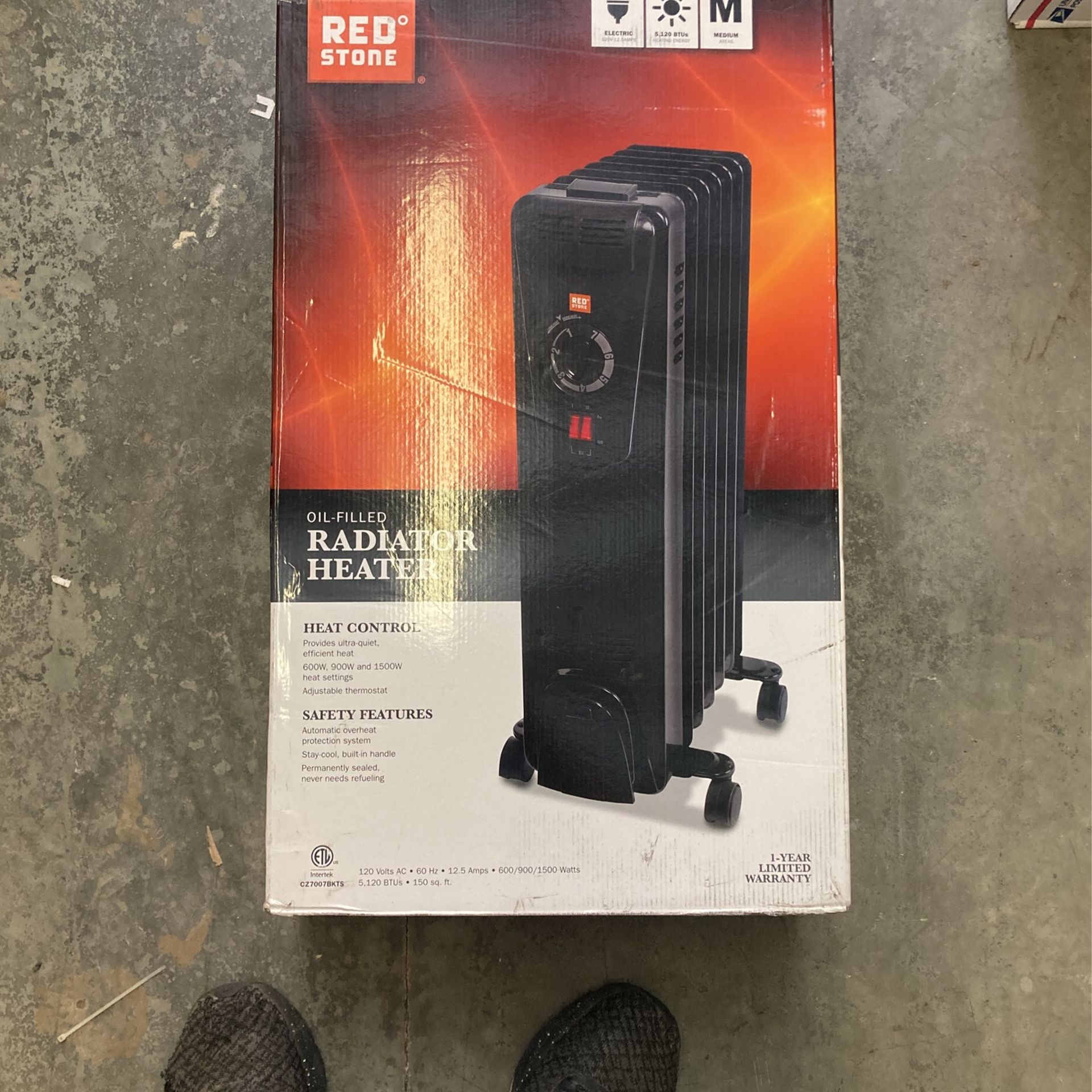 Redstone Oil Filled Radiator Heater $30 OBO for Sale in Yucaipa, CA -  OfferUp