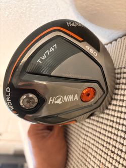 Title: HONMA T//WORLD TW747 460 Driver 10.5° – VIZARD 60R – Excellent Condition