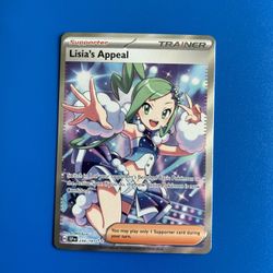 Lisias Appeal Trainer Card Surging Sparks 2024 
