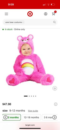 Carebear Halloween Costume Baby