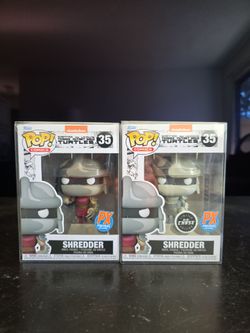 TMNT PX Previews Exclusive Shredder Common/Chase Combo Funko Pop
