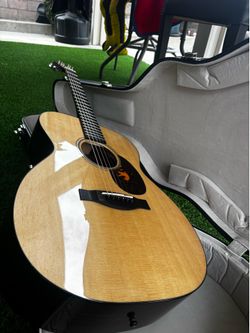 Santa Cruz OMPW (50th Anniversary collection) tag: Santa Cruz guitar. Martin guitar Gibson Collings