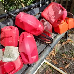 Fuel Containers Midwest Cans Gas Cans $10 Each About 10 Available Take Them All For $90