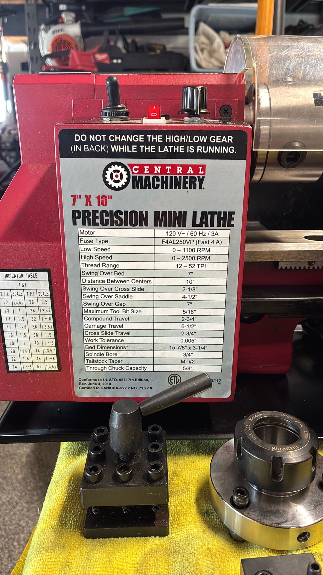 Lathe