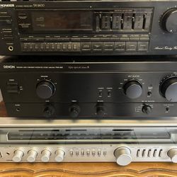 Vintage Electronics for sale ! Receivers/ Integrated Amps & Speakers ! Negotiable !