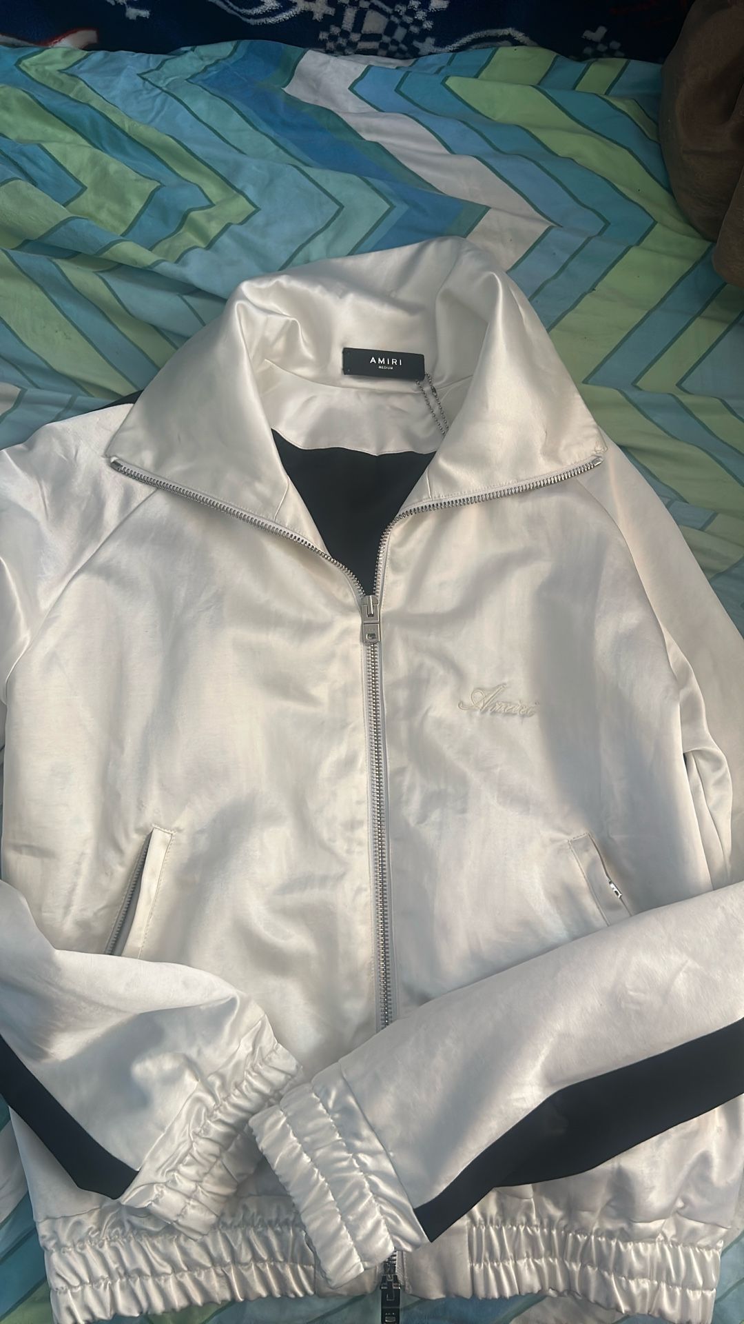 AMIRI Satin Bomber Jacket