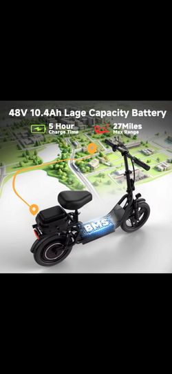 500W Electric Bike Scooter