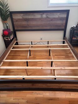 Van Horne King Bed Frame
