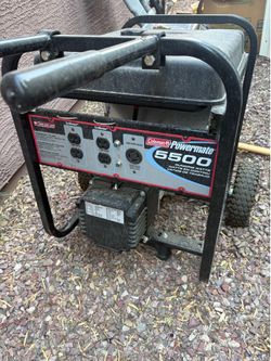 Coleman 5500 Powermate generator