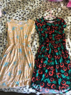 Lularoe girls dresses