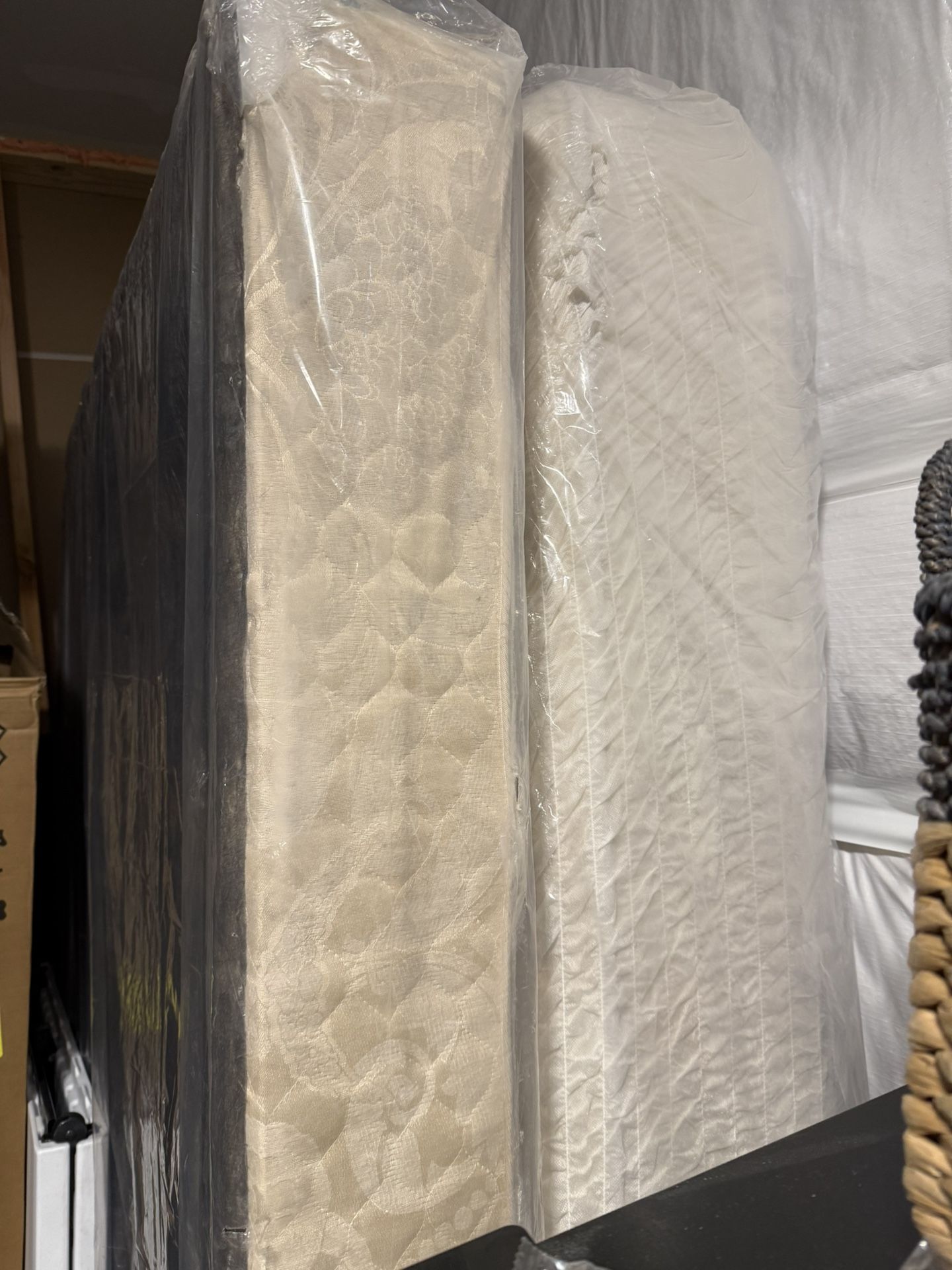 Full Sized Mattress And Box Spring
