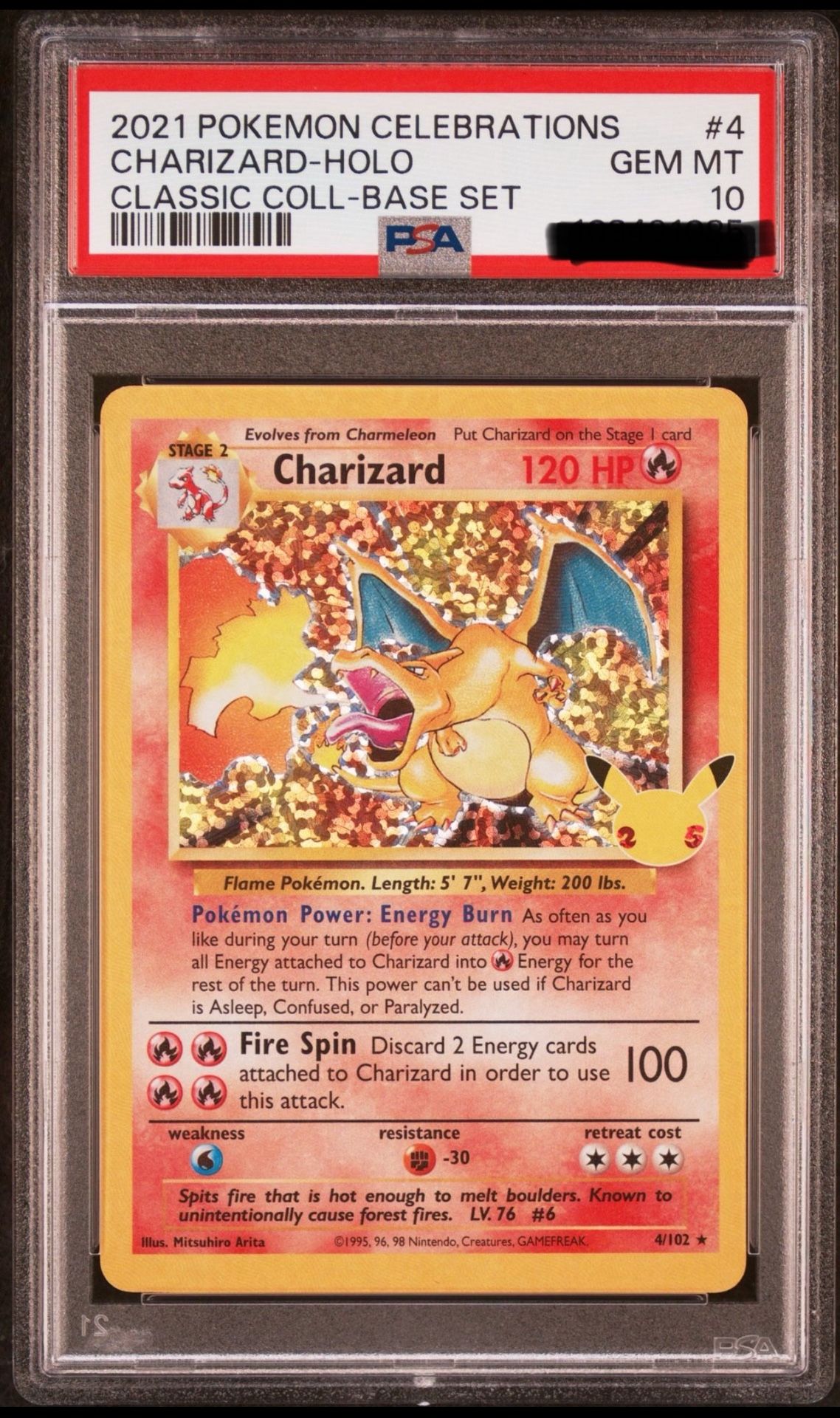 Charizard Lugia PSA 10