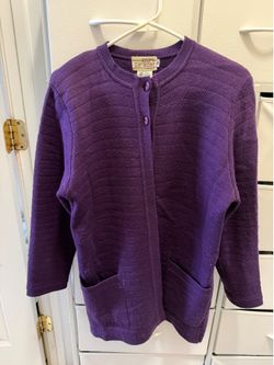 Women’s knit parade Cardigan sweater Size M