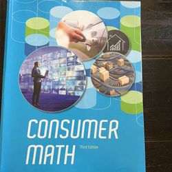 BJU Homeschool Press Consumer Math 3rd Edition