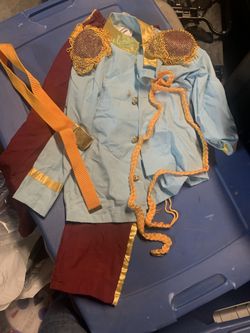 Prince costume size 4-6