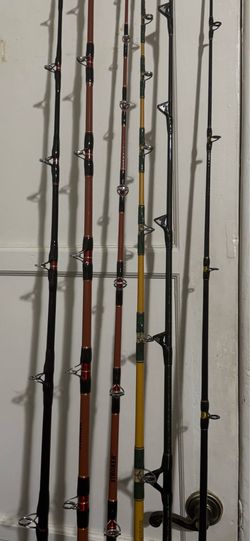6 Fishing Rod bundle