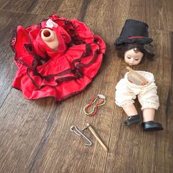 Vintage Madame Alexander "Spanish Girl" Doll Repair Restringing Restoration