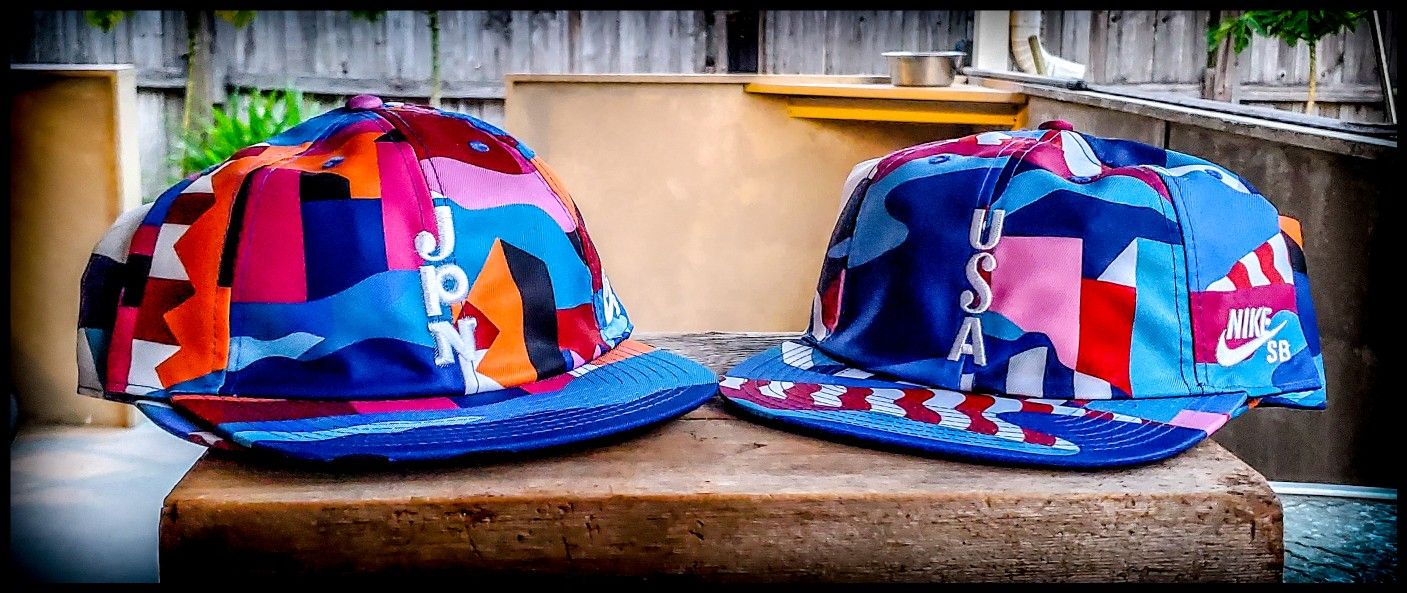 Nike SB x Parra Olympic 6-Panel Cap Team Japan & Team USA for Sale