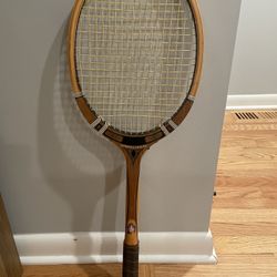Vintage TA Davis Tennis Racket