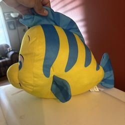 Flounder plush #Disney 14”  
