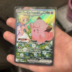 Lillies Clefairy SIR Pokemon