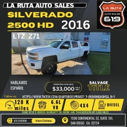 2016 Chevrolet Silverado 2500 HD