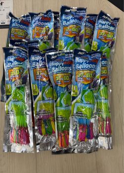 12 Packs of Water balloons for $20