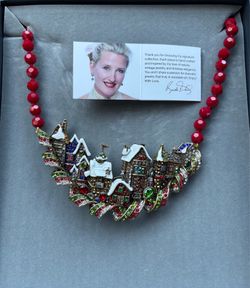 AUTHENTIC Heidi Daus Sparkling Strasbourg Necklace