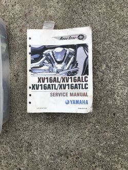 Yamaha Road star Xv16 LA Service manual and wiring harness