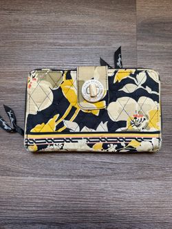 Vera Bradley Quilted Floral Wallet