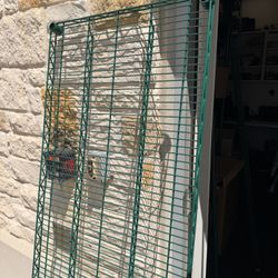 Epoxy Wire shelves