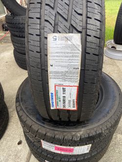 3. - NEW TIRES 265/60/18 TOYOS. $475 CASH OBO